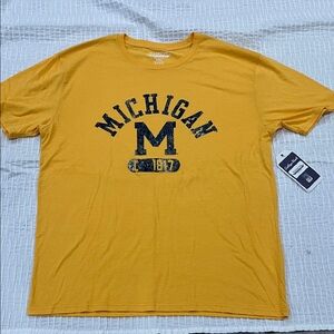 Michigan T-shirt graphic reserve collection XXL Yellow T-Shirt‎